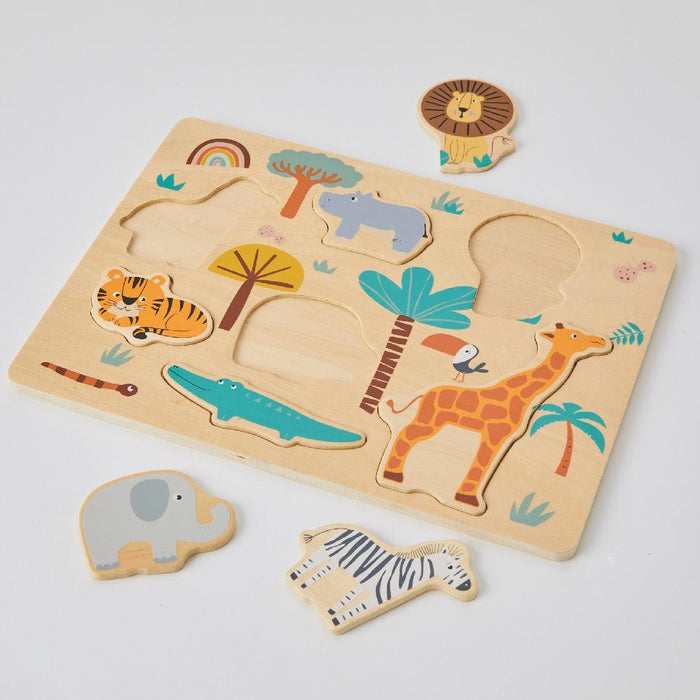 Wooden Animal Puzzle Multi Toys - Giftolicious