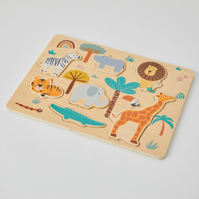 Wooden Animal Puzzle Multi Toys - Giftolicious
